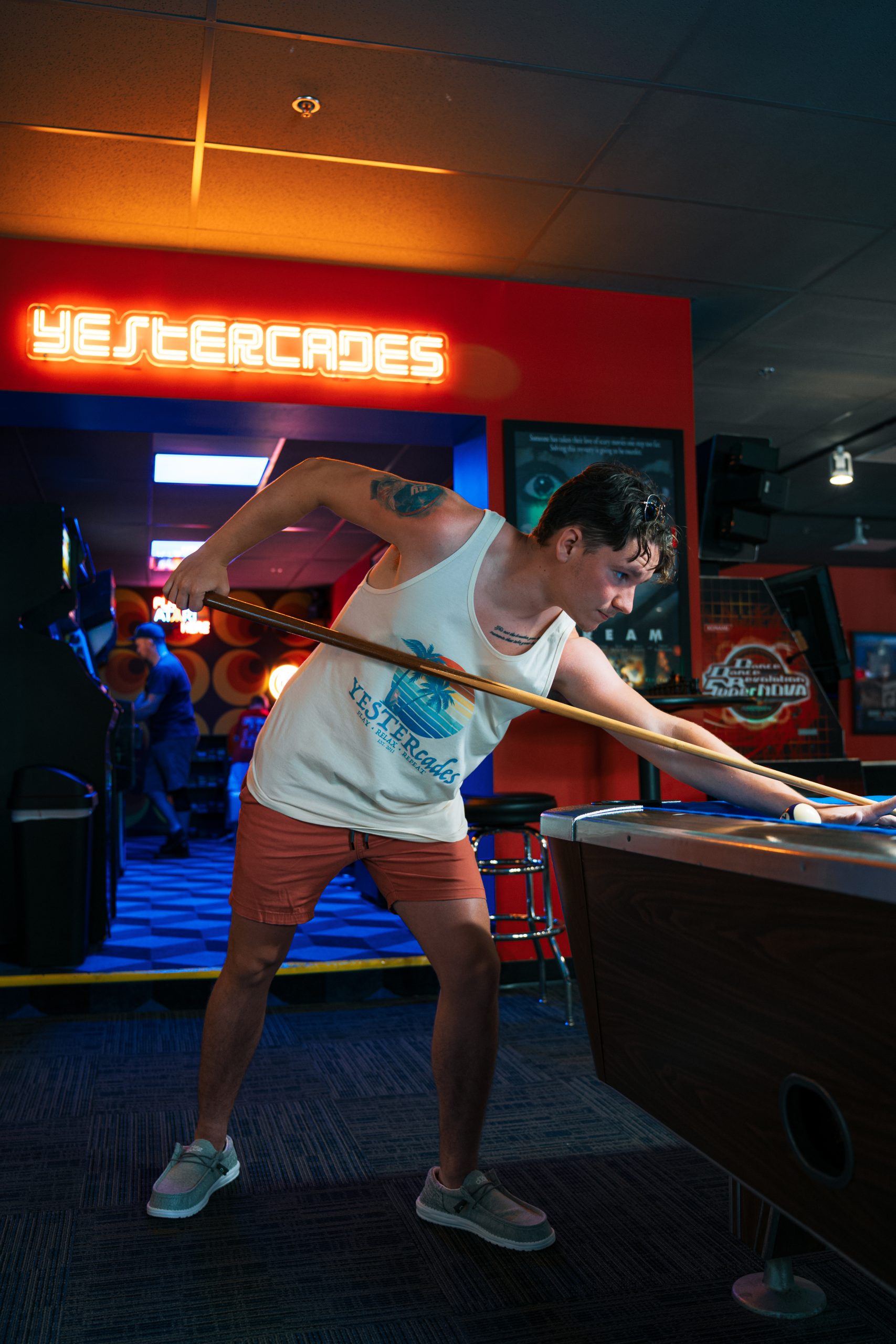 YESTERcades Retro Vacation Tank