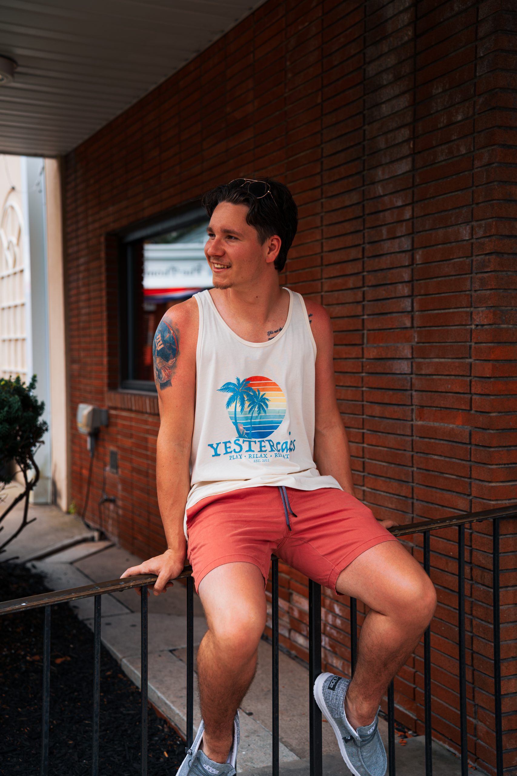 YESTERcades Retro Vacation Tank