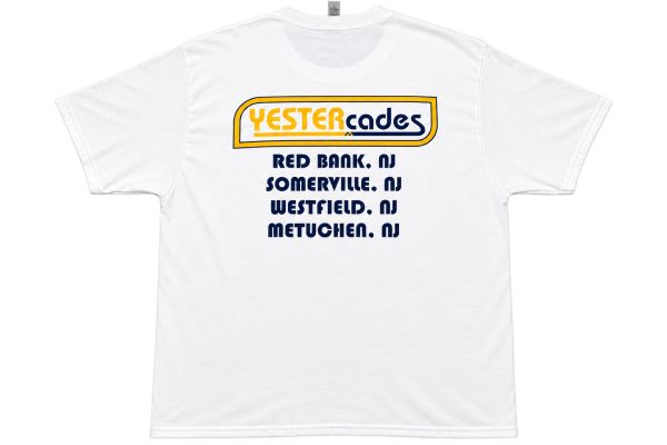 White YESTERcades Tee
